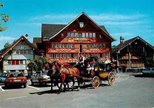 AK / Ansichtskarte  Appenzell_IR Postkutschenromantik Hotel Saentis