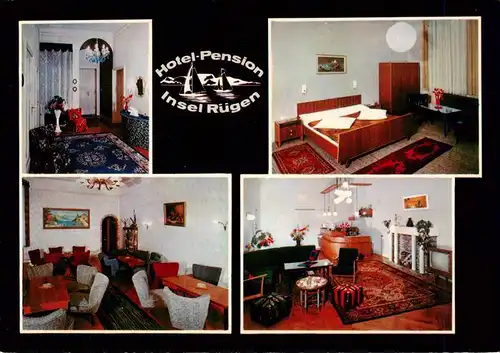 AK / Ansichtskarte 73925465 Berlin Hotel Pension Insel Ruegen Fremdenzimmer