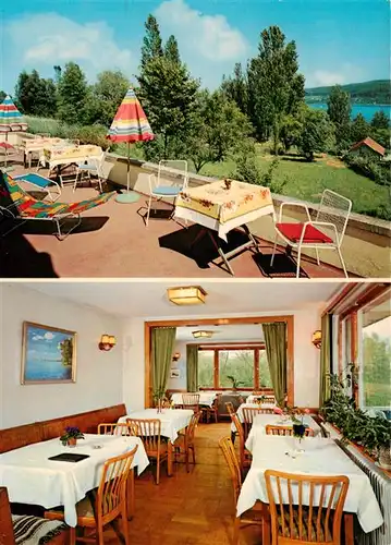 AK / Ansichtskarte 73925480 Gaienhofen_Bodensee Hotel Pension Weiermann