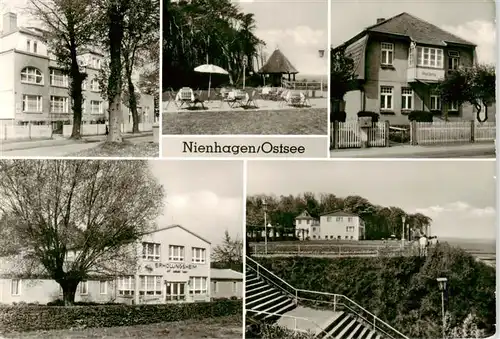 AK / Ansichtskarte  Nienhagen_Ostseebad Handwerkerhaus Strandhalle Haus Ingeborg Erholungsheim VEB Kali Werra