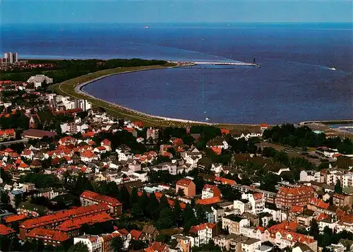 AK / Ansichtskarte  Cuxhaven_Nordseebad Blick zur Grimmershoernbucht