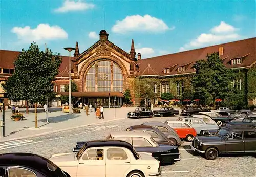 AK / Ansichtskarte 73925508 Osnabrueck Hauptbahnhof