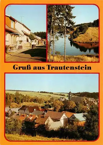 AK / Ansichtskarte 73925515 Trautenstein_Harz Saegemuehlenstrasse Vorbecken Rappbode uebersicht