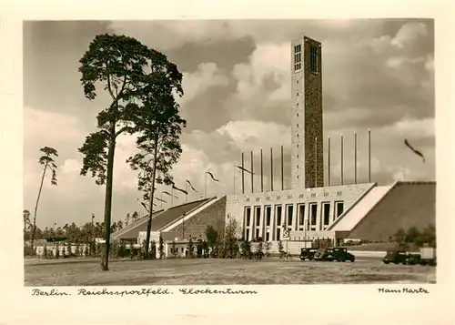 AK / Ansichtskarte 73925522 Berlin Reichssportfeld Glockenturm