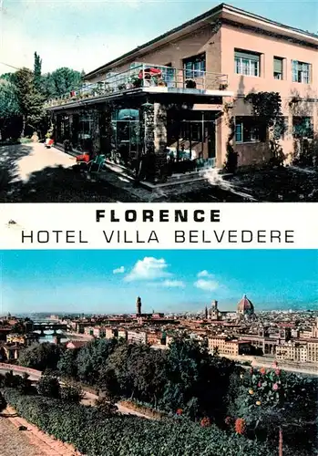 AK / Ansichtskarte 73925554 Florence Hotel Villa Belvedere Stadtpanorama
