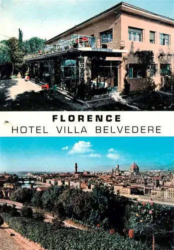 AK / Ansichtskarte  Florence Hotel Villa Belvedere Stadtpanorama