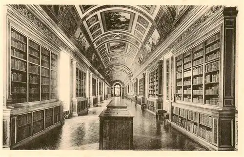 AK / Ansichtskarte  Bibliothek_Library Chateau de Fontainebleau