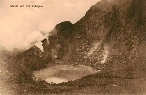 AK / Ansichtskarte 73925688 Sibayak Krater van den Sibajak