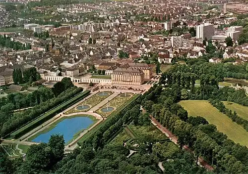 AK / Ansichtskarte 73925775 Bruehl_Rheinland Schloss Huelchrath Fliegeraufnahme