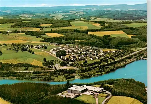 AK / Ansichtskarte  Stade_Biggesee Jugendherberge Biggesee Fliegeraufnahme