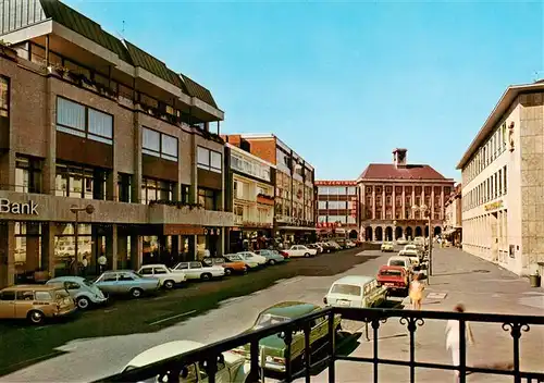 AK / Ansichtskarte 73925791 Neuss Markt mit Rathaus