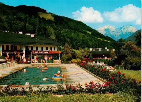 AK / Ansichtskarte 73925841 Ramsau__Berchtesgaden Hotel Restaurant Rehlegg Schwimmbad