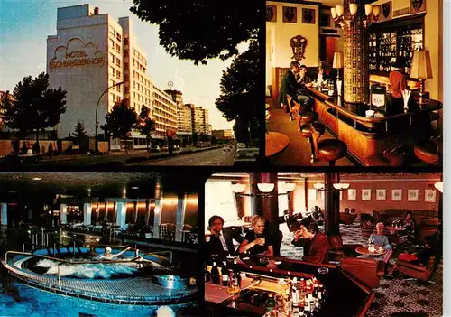 AK / Ansichtskarte 73925849 Berlin Hotel Schweizerhof Whirlpool Bar Gastraum