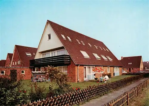 AK / Ansichtskarte 73925851 Buesum_Nordseebad Haus Awiszus