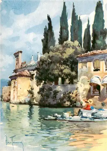 AK / Ansichtskarte  San_Vigilio__Lago_di_Garda_IT Kuenstlerkarte