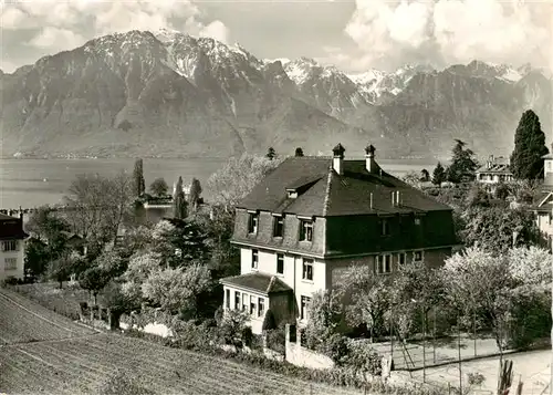 AK / Ansichtskarte  Clarens__Montreux_VD Villa Victoria Ferienheim der Stadtmission