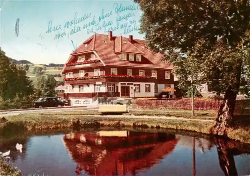 AK / Ansichtskarte 73925922 Hinterzarten Gaestehaus Berne