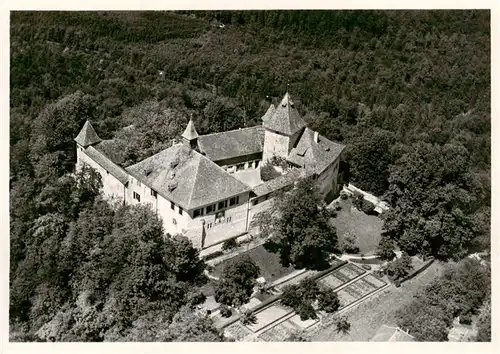 AK / Ansichtskarte  Kyburg_ZH Schloss Fliegeraufnahme