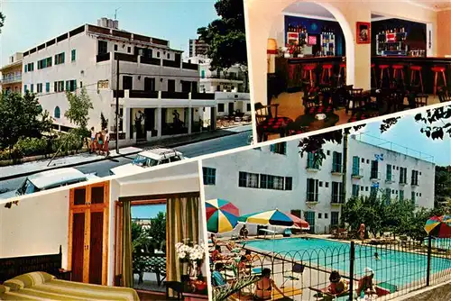 AK / Ansichtskarte 73925950 Paguera_Mallorca_Islas_Baleares_ES Hotel Cupido Gastraeume Bar Schwimmbad