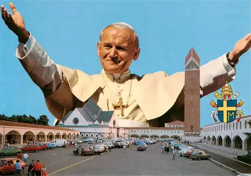 AK / Ansichtskarte  Papst_Pope_Pape Basilica Santuario Italy