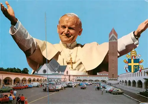 AK / Ansichtskarte  Papst_Pope_Pape Basilica Santuario