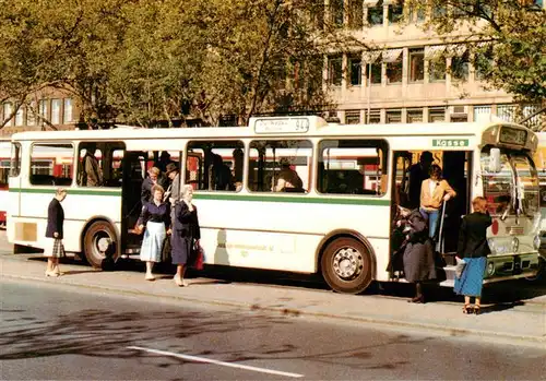 AK / Ansichtskarte 73926214 Autobus_Omnibus Stadardlinienbus Daimler Benz Bj. 1979 Buisburg AG