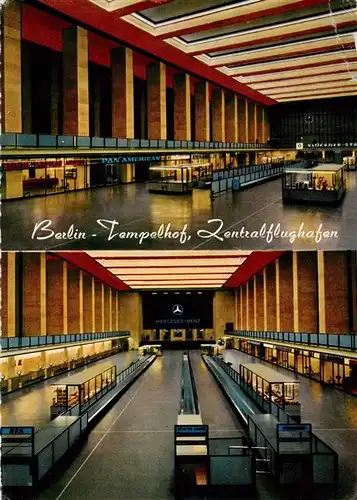 AK / Ansichtskarte  Flughafen_Airport_Aeroporto Berlin Tempelhof 