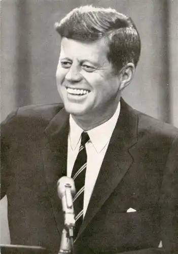 AK / Ansichtskarte 73926217 Politik_Politics_Politique President Kennedy in Deutschland 