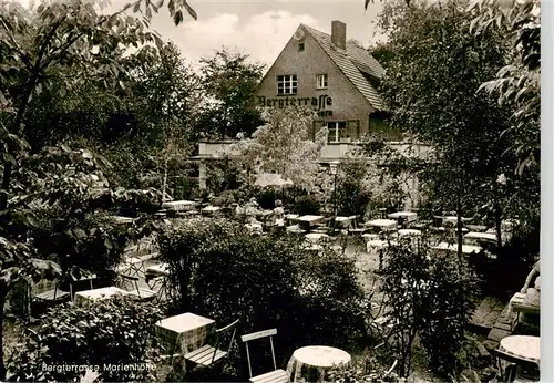 AK / Ansichtskarte  Tempelhof_Berlin Bergstrasse und Gartenrestaurant Marienhoehe