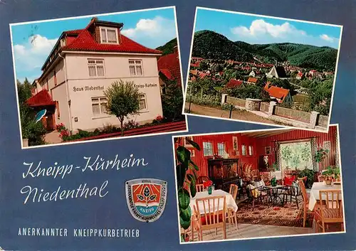 AK / Ansichtskarte 73926237 Bad_Lauterberg Kneipp Kurheim Niedenthal