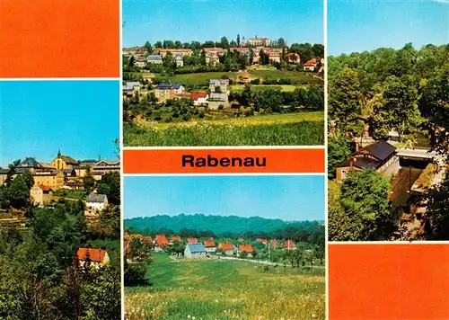 AK / Ansichtskarte 73926249 Rabenau_Sachsen Teilansicht Blick zur Siedlung Rabenauer Muehle