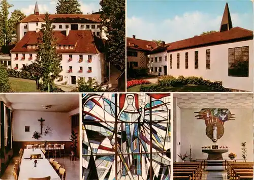 AK / Ansichtskarte 73926328 Brandenburg_Iller Kloster Schloss Gastraum Hauskapelle