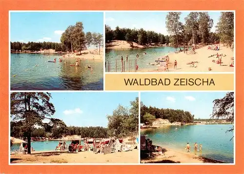 AK / Ansichtskarte  Bad_Liebenwerda Waldbad Zeischa Strandpartien