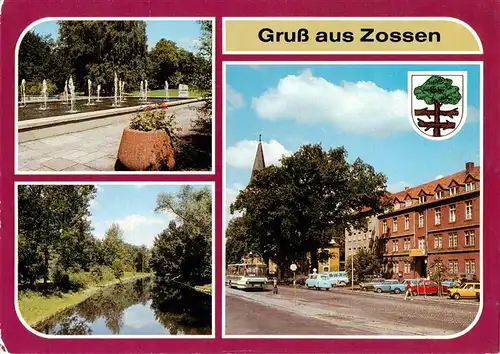AK / Ansichtskarte 73926331 Zossen_Brandenburg Im Stadtpark Am Nottekanal Am Markt