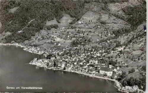 AK / Ansichtskarte  Gersau_Vierwaldstaettersee_SZ Fliegeraufnahme