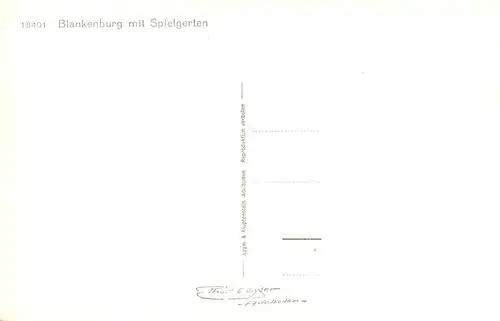 AK / Ansichtskarte  Blankenburg_BE Fliegeraufnahme mit Spielgerten