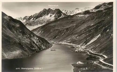 AK / Ansichtskarte  Oberalpsee_UR Panorama