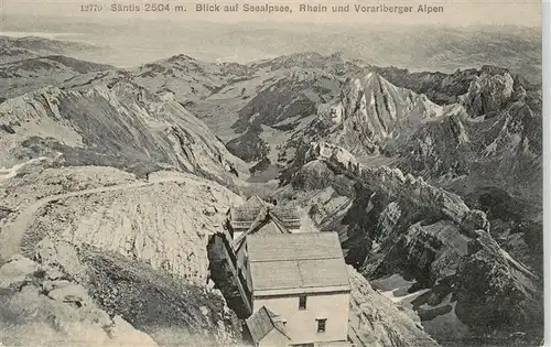 AK / Ansichtskarte  Appenzell_IR Hotel am hohen Saentis