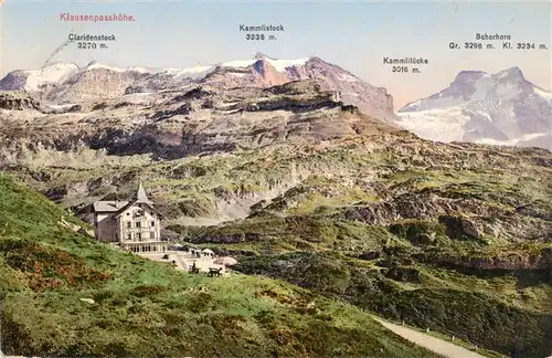 AK / Ansichtskarte  Klausenpasshoehe Hotel Pension Klausenpasshoehe Panorama