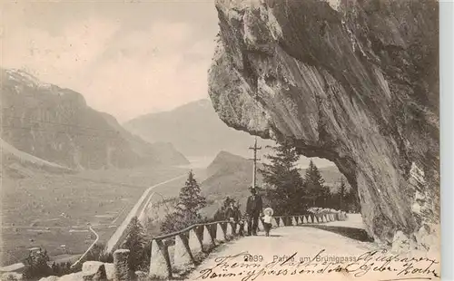 AK / Ansichtskarte  Lungern_OW Partie am Bruenigpass