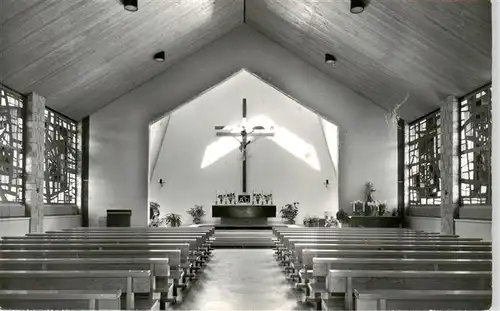 AK / Ansichtskarte  Ferden_VS Kirche Ferden Inneres