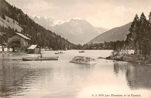 AK / Ansichtskarte  Lac_Champex_VS et le Combin