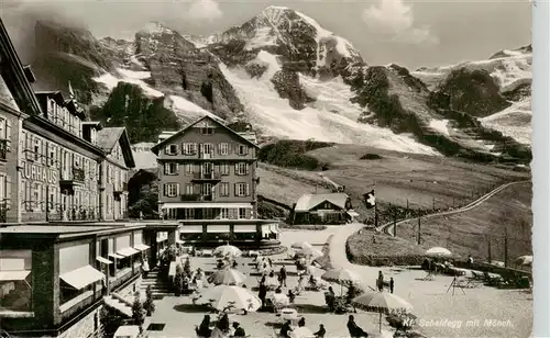 AK / Ansichtskarte  Kleine_Scheidegg_Interlaken_BE mit Maennlichen