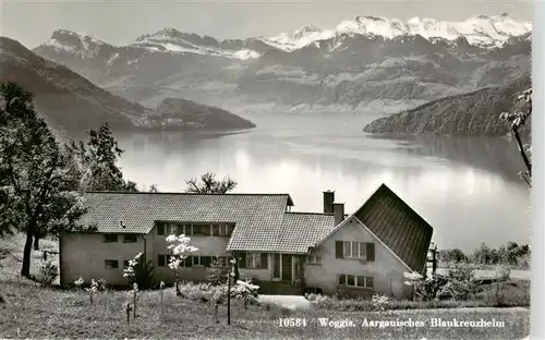 AK / Ansichtskarte  Weggis_Vierwaldstaettersee Aargauisches Blaukreuzheim