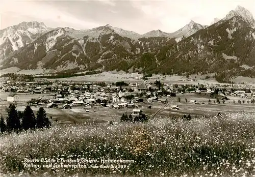 AK / Ansichtskarte  Reutte_Tirol_AT mit Gaicht Hahnenkamm Kellen und Gehrenspitze