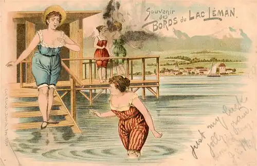 AK / Ansichtskarte  Lac_Leman_Genfersee_GE Bords du Lac Leman