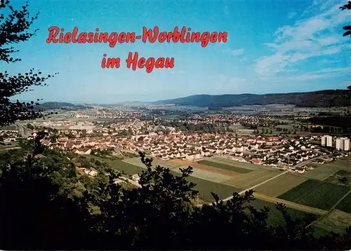 AK / Ansichtskarte  Rielasingen-Worblingen Panorama