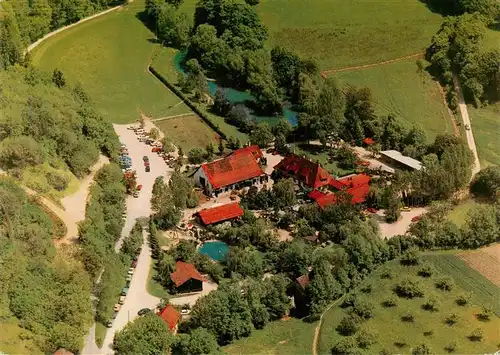 AK / Ansichtskarte  Eigeltingen Hotel Restaurant Zur Lochmuehle Fliegeraufnahme