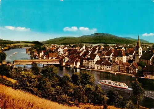 AK / Ansichtskarte 73926649 Gailingen_Singen_BW Blick nach Diessenhofen Schweiz