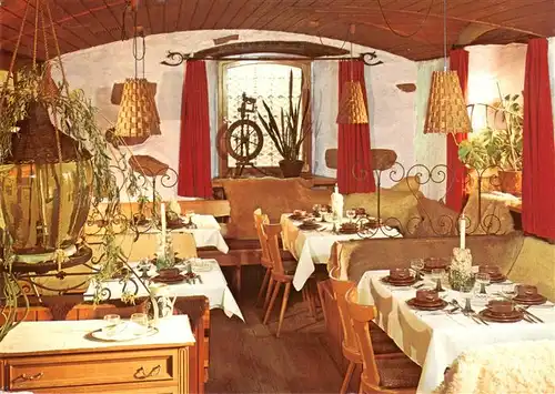 AK / Ansichtskarte 73926660 Eigeltingen Hotel Restaurant Zur Lochmuehle Gaststube